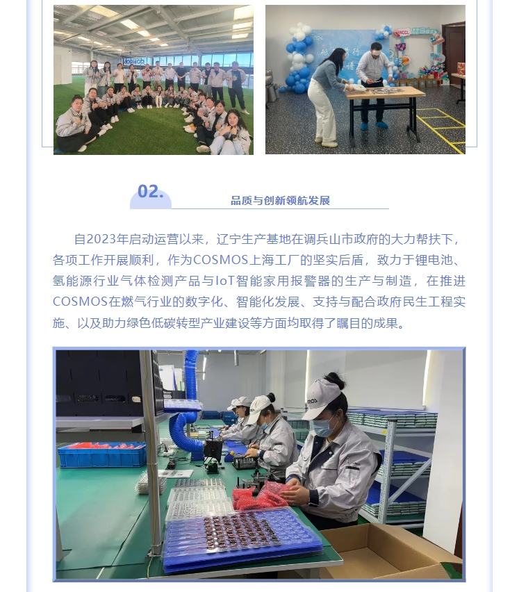 熱烈慶賀COSMOS遼寧生產(chǎn)基地成立兩周年！(圖4)