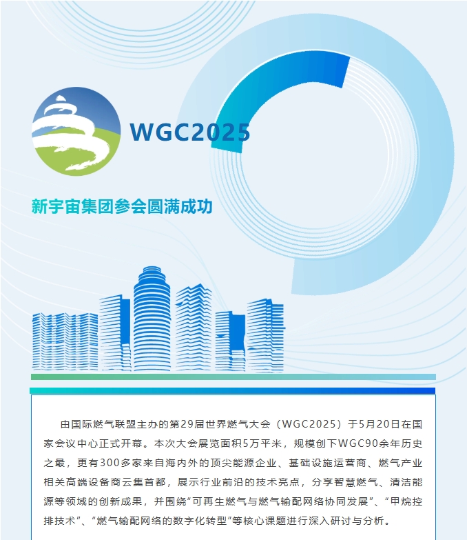 賦能可持續(xù)未來！熱烈慶賀新宇宙集團WGC2025參會圓滿成功！(圖1)